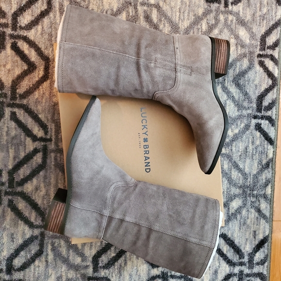 Lucky Brand Shoes - LUCKY BRAND Genuine Suede Boots Womens NIB